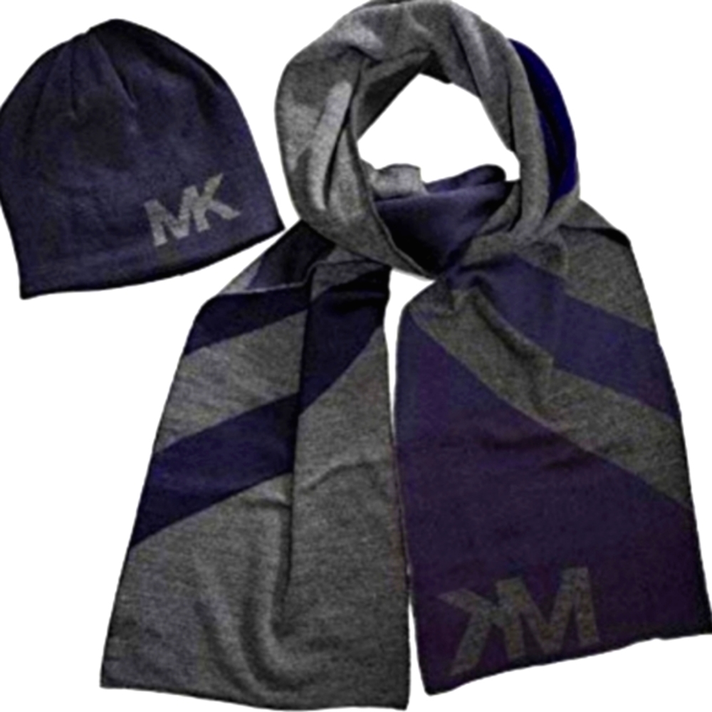 ❤ SALE MICHAEL KORS Knit Hat & Scarf Set NEW NIB 
